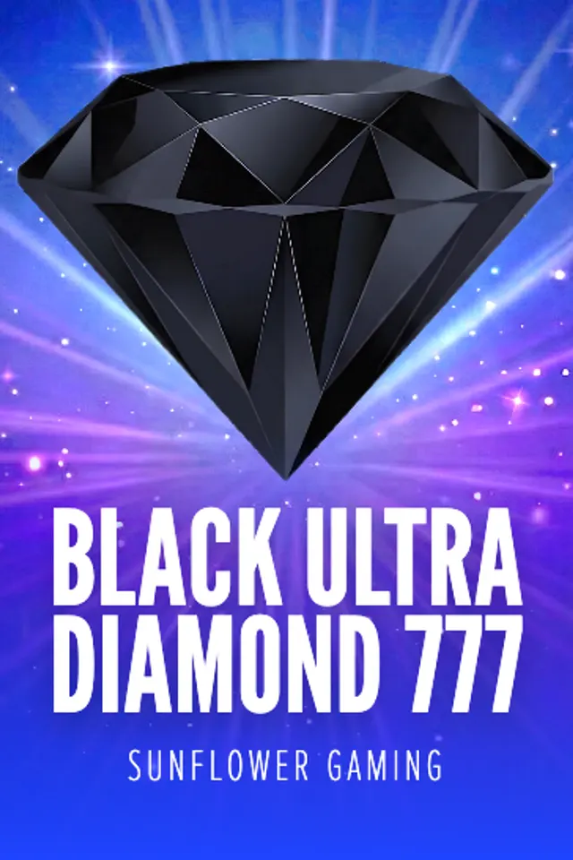 Black Ultra Diamond slot game artwork