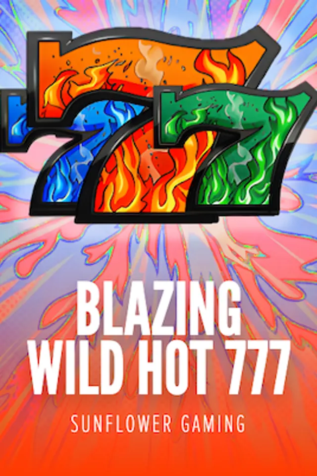 Blazing Wild Hot 777 slot game artwork