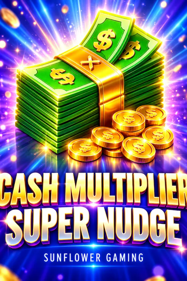 Cash Multiplier Super Nudge slot game artwork