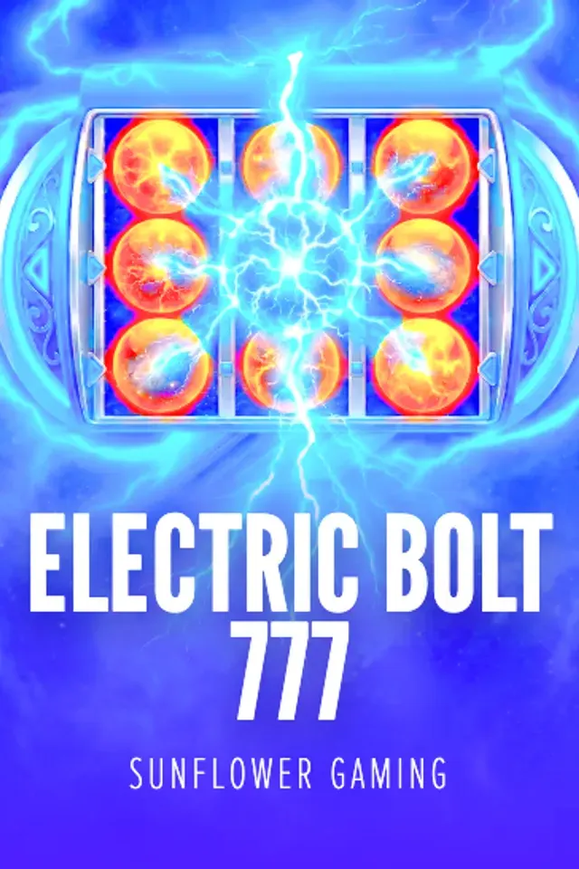Electric Bolt 777 slot game artwork