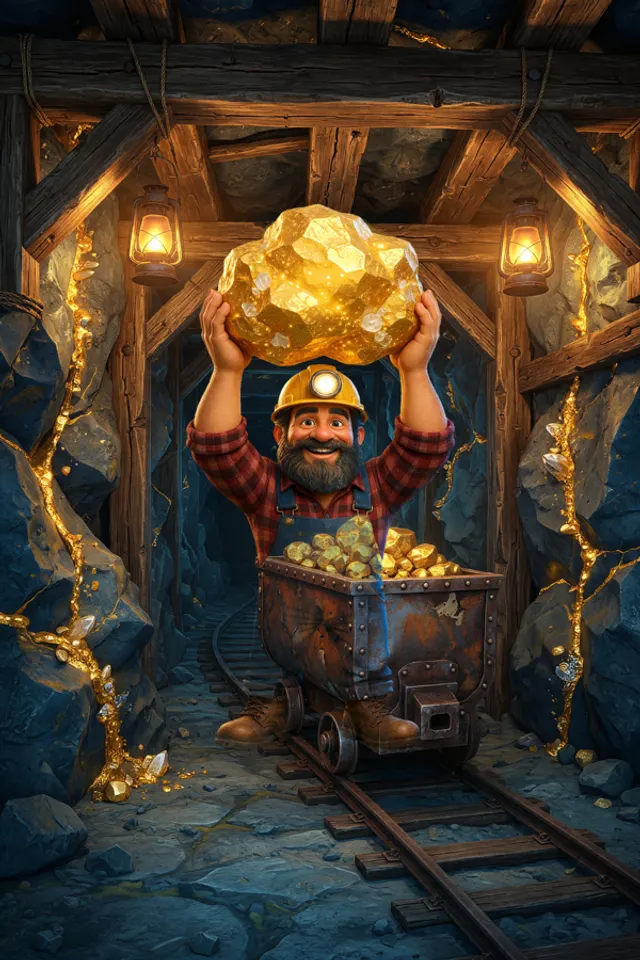 Mines Bonus 3D slot game artwork