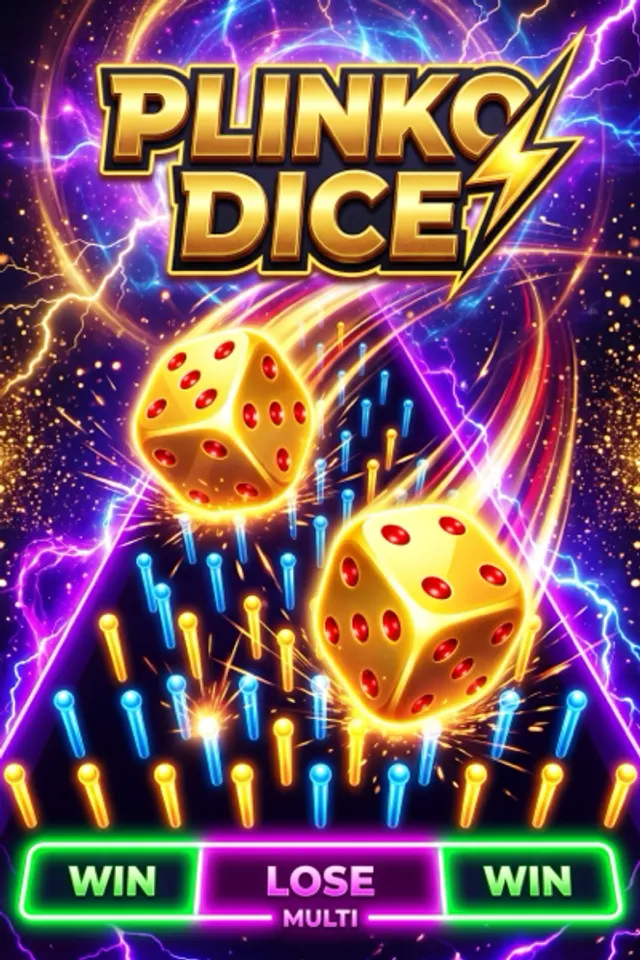 Plinko Dice Deluxe slot game artwork