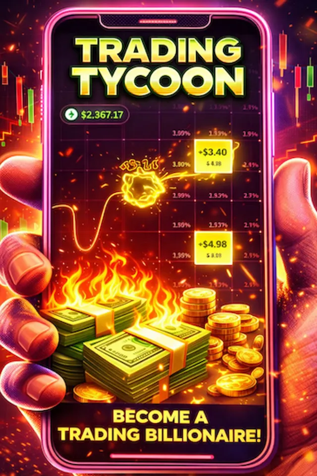 Trading Tycoon slot game artwork