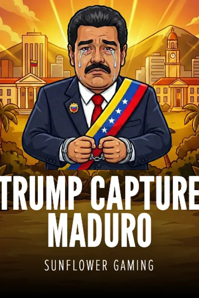 Trump Capture Maduro slot game artwork